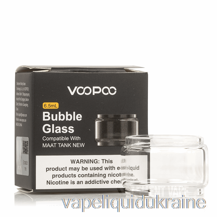 Vape Ukraine VOOPOO MAAT Replacement Glass 5mL Straight Glass